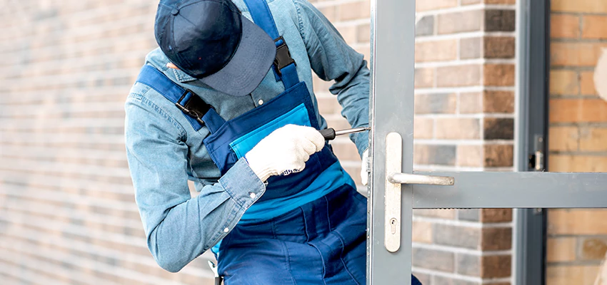 Pivot Storefront Door Locks Installation in Belmont, California