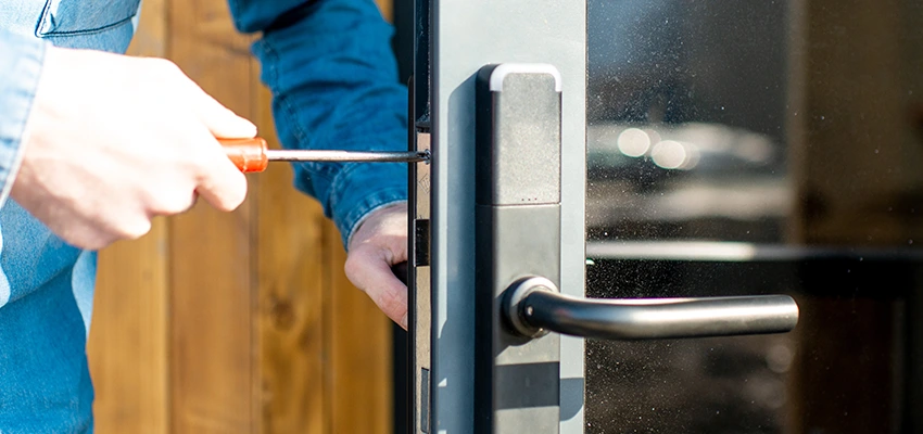 Aluminium Door Lock Replacement in Belmont, California