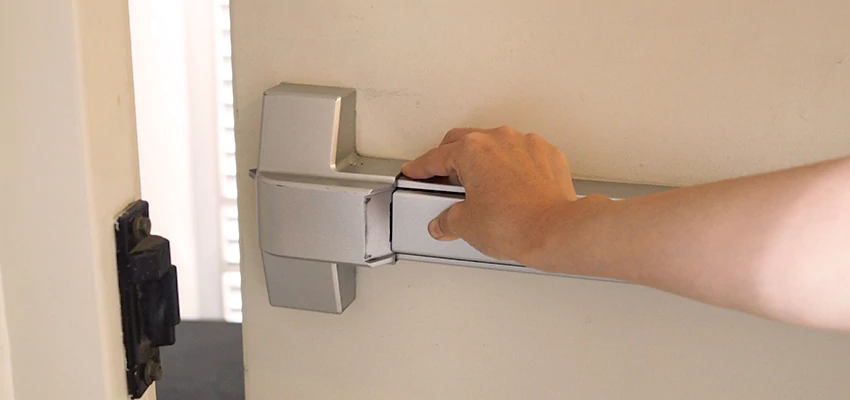 Roller Gate Panic Bar Installation in Belmont, California